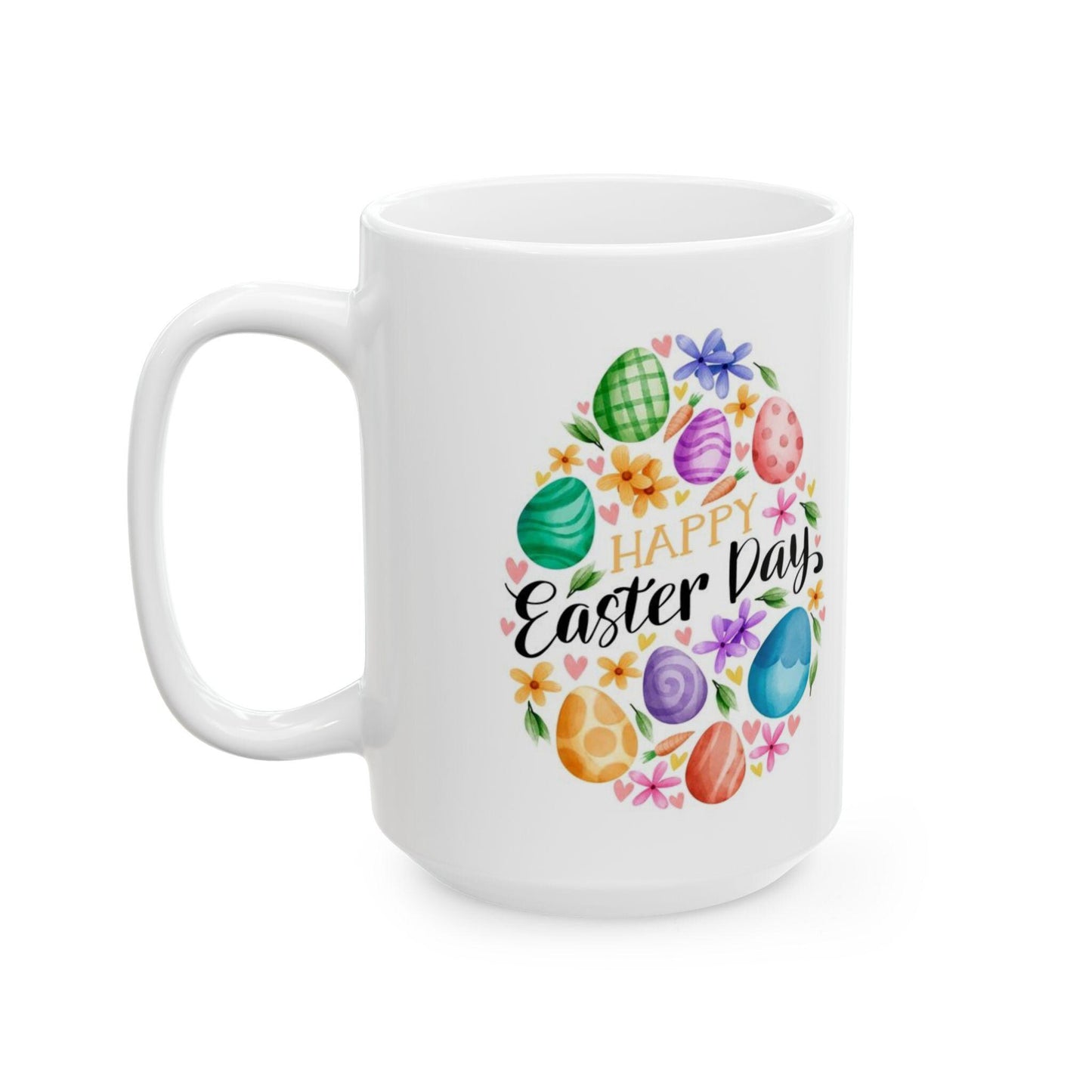 Colorful Ceramic Happy Easter Mug gift
