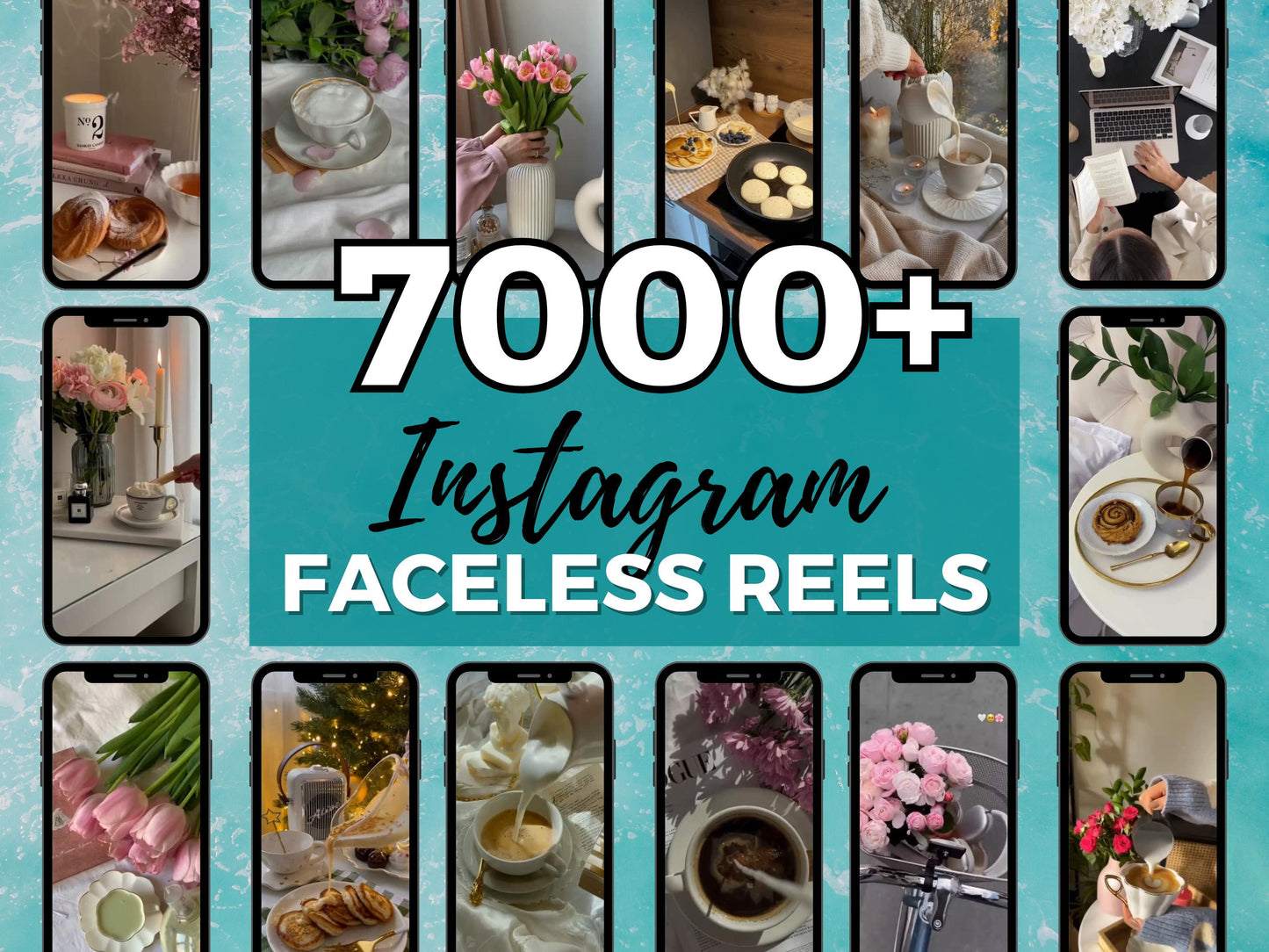 7000 Instagram Reels & Stories Pack for Easy Digital Marketing and Social Media Make Money Now Instant Download Easy to Use Resell Rights