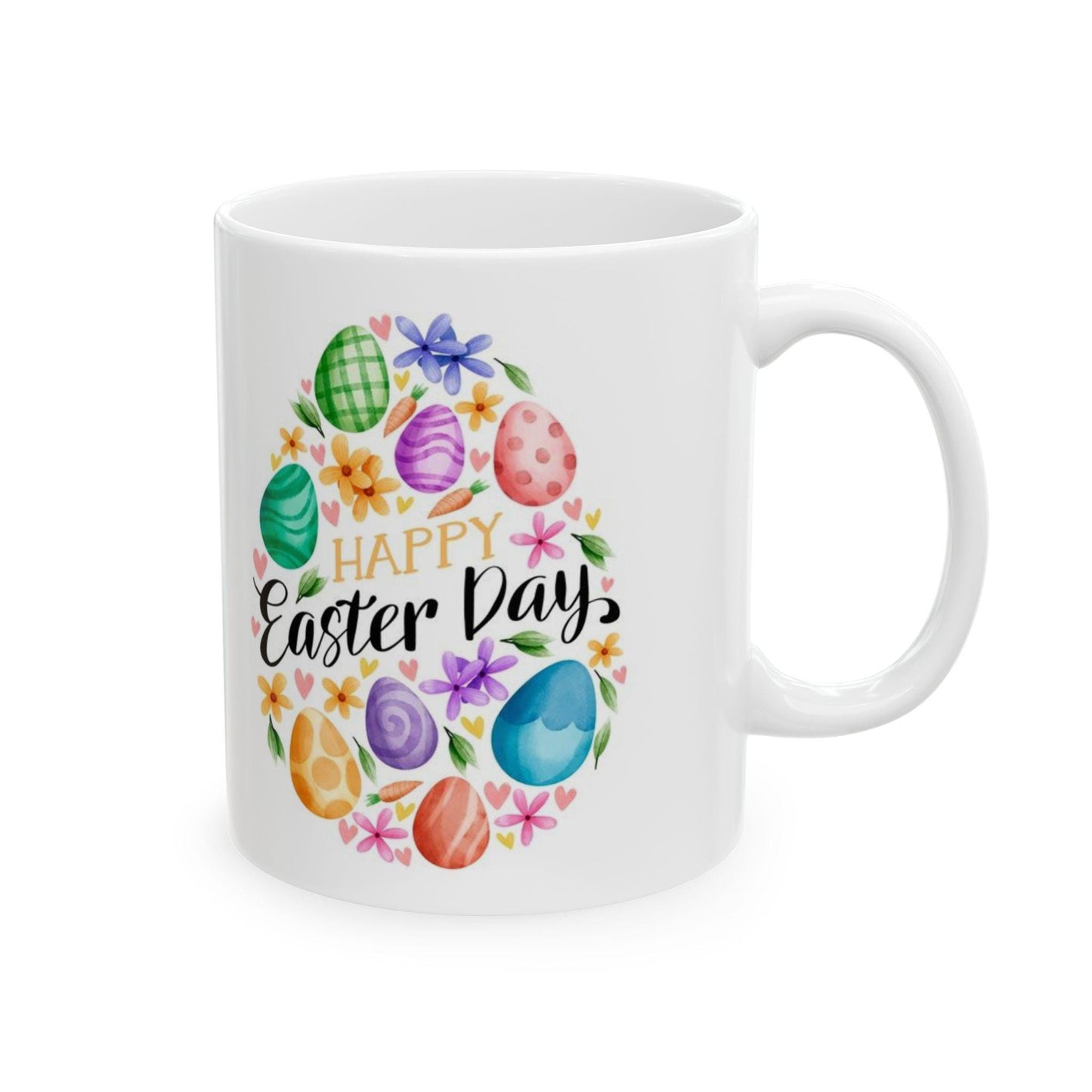 Colorful Ceramic Happy Easter Mug gift