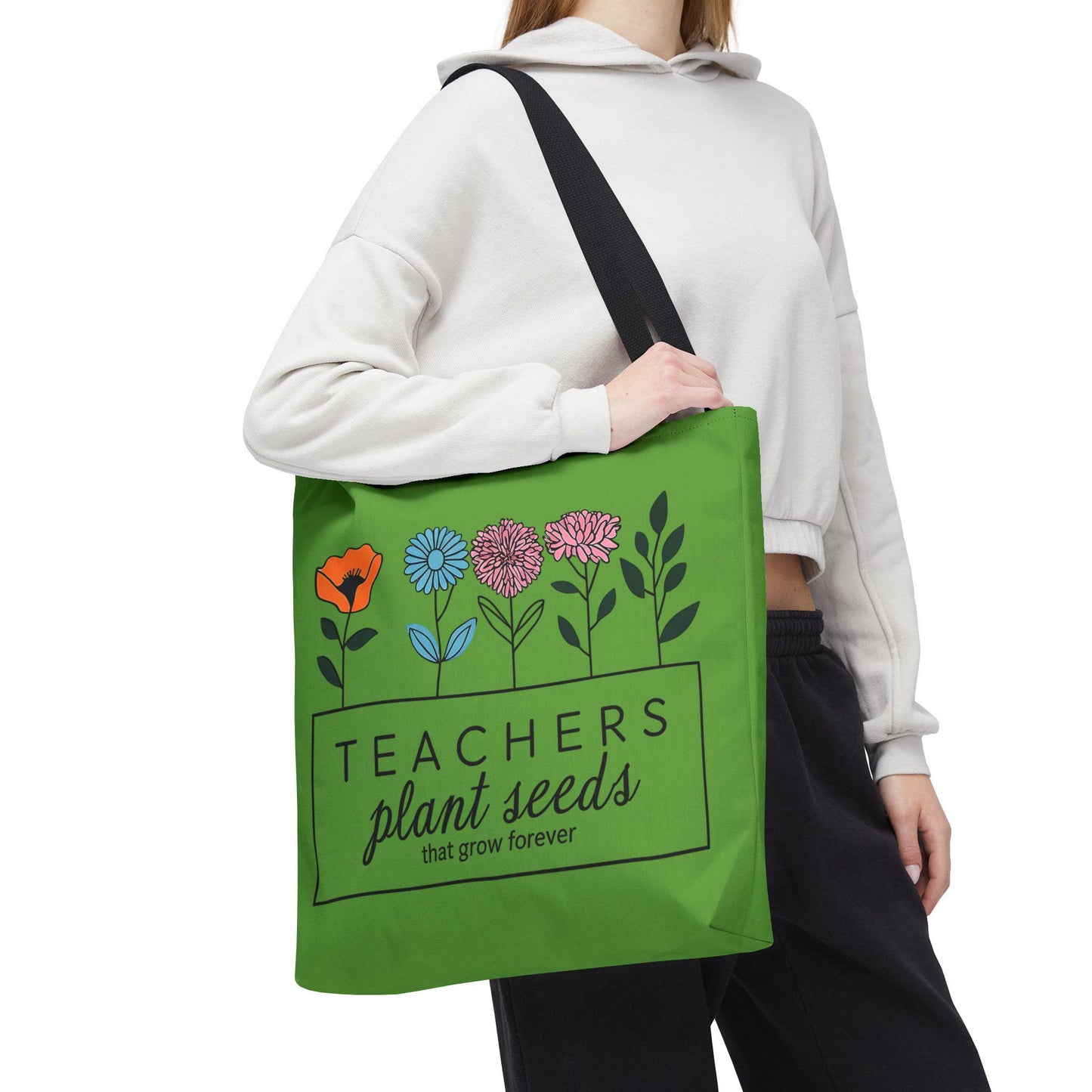 Empower Educators Tote Bag Floral Teacher Appreciation Gift Thoughtful Gift for Educators