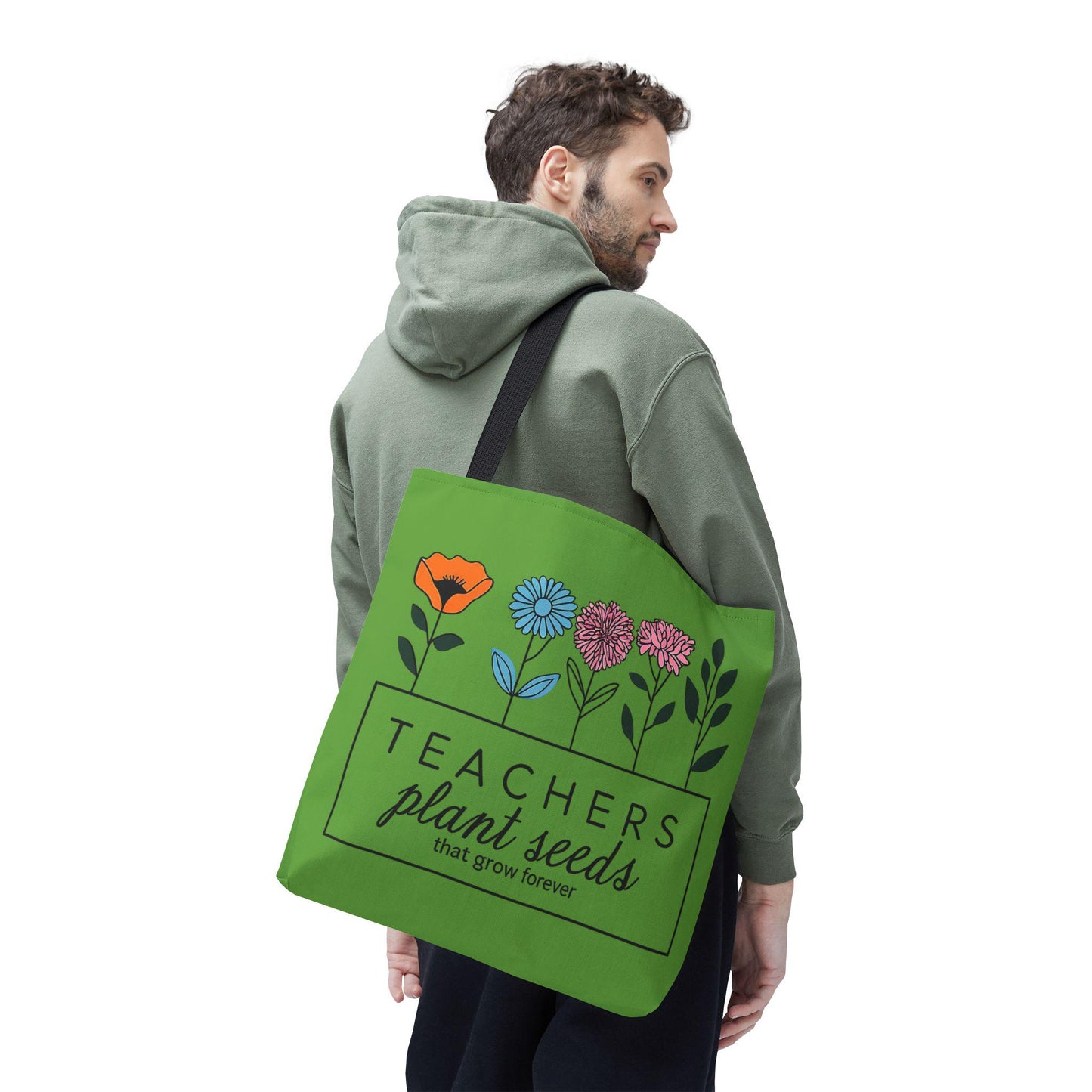 Empower Educators Tote Bag Floral Teacher Appreciation Gift Thoughtful Gift for Educators