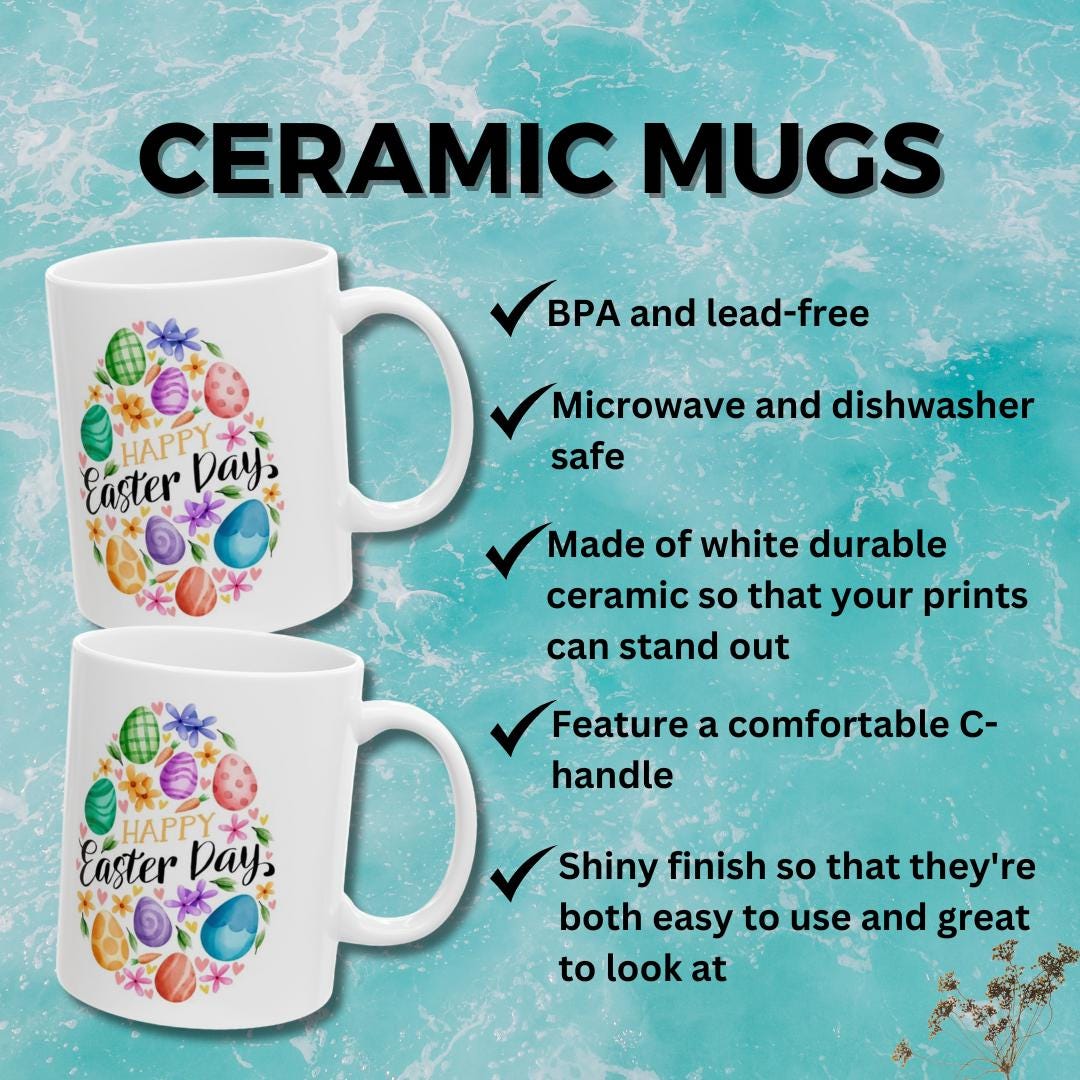 Happy Easter Ceramic Mug