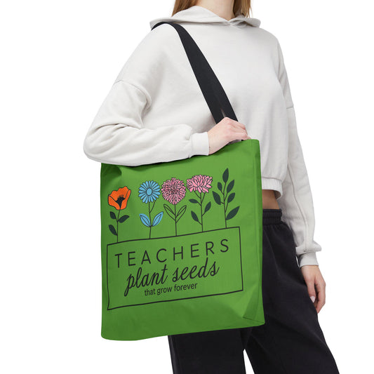 Empower Educators Tote Bag Floral Teacher Appreciation Gift Thoughtful Gift for Educators