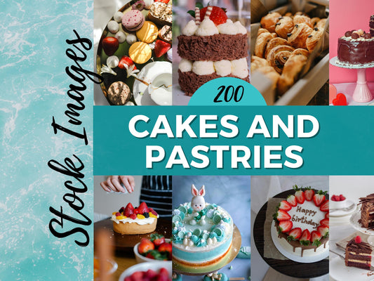 Bakery Cakes & Pastries Stock Images | High-Quality Images | Dessert PNGs for Branding, Social Media, Invitations and More